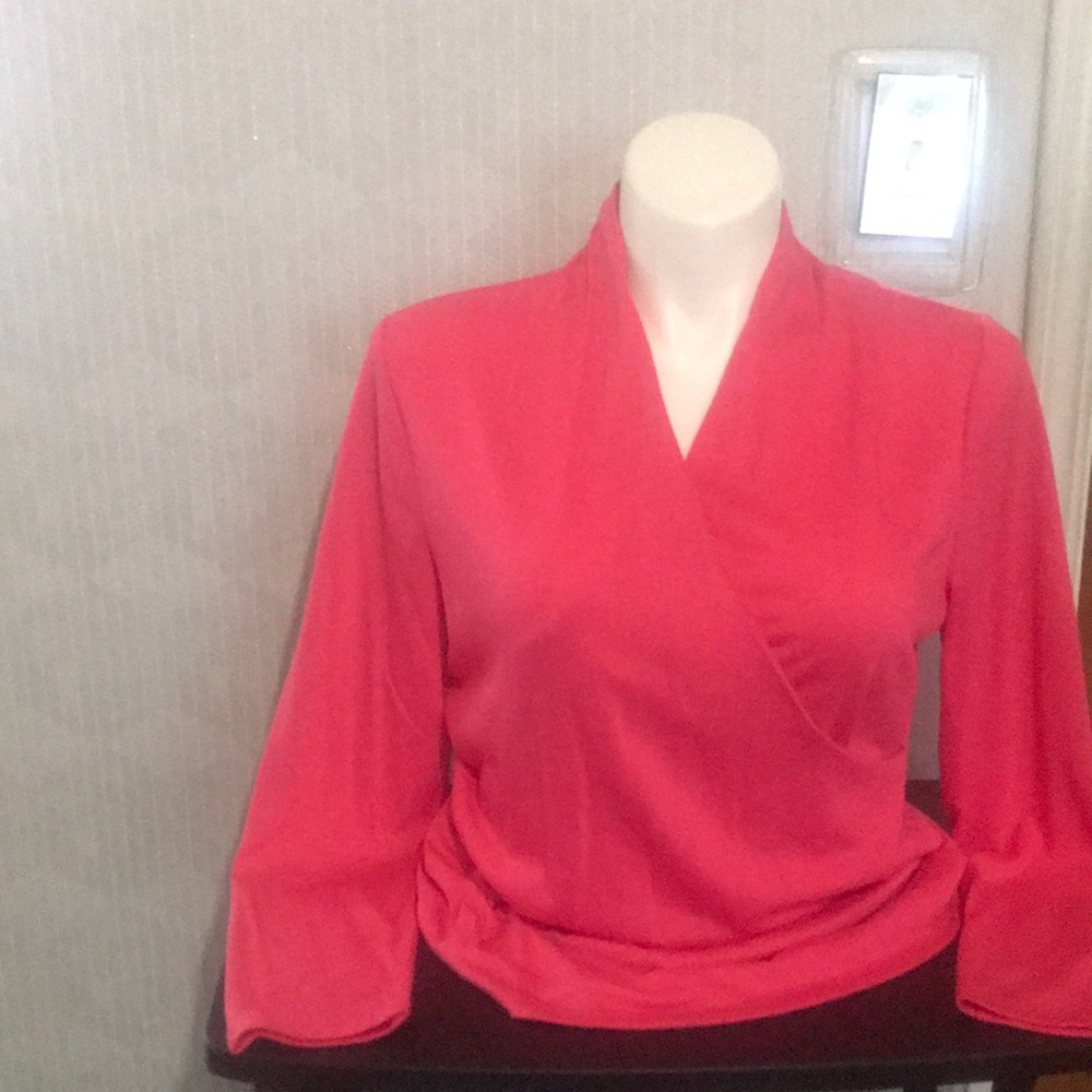 Mock Wrap Top